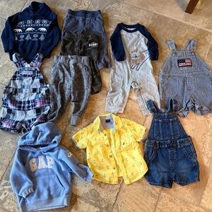 Bundle boys 12-18 mo outfits. Children’s place, Gap, Gymboree to name a few.